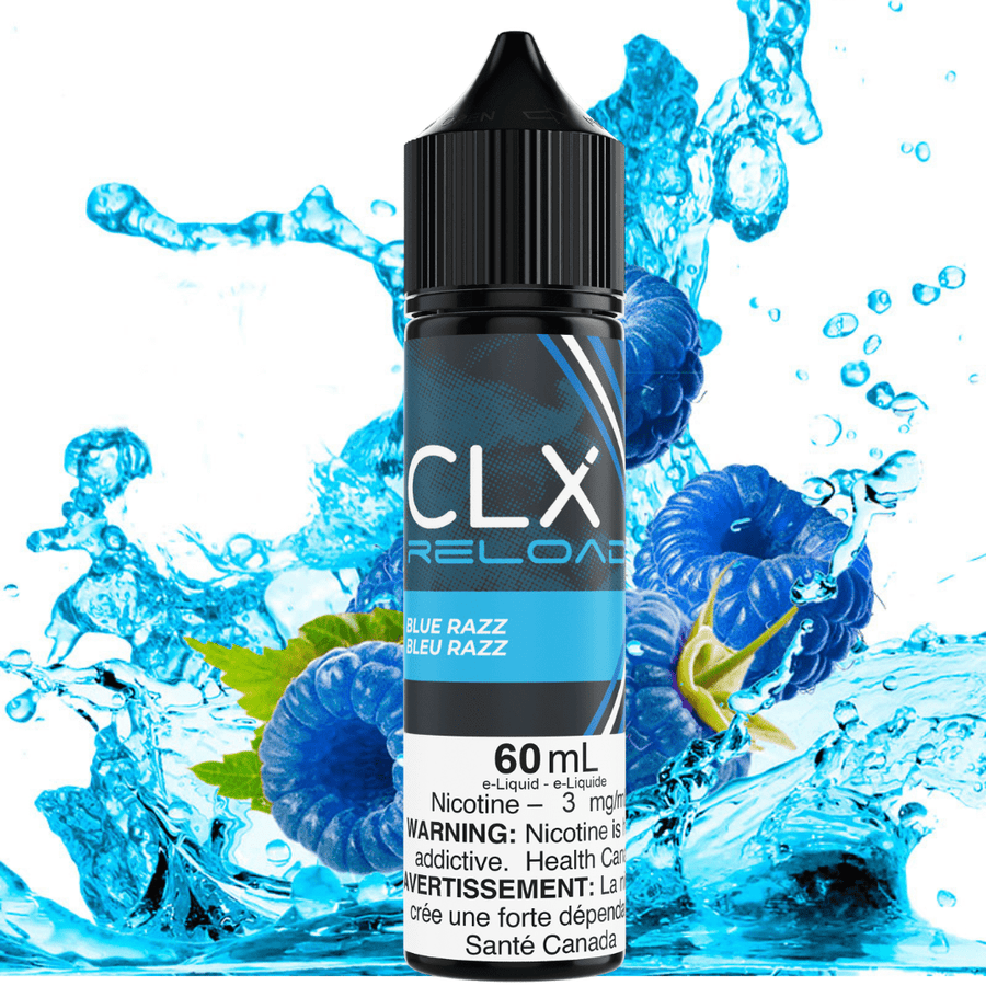 Blue Razz by CLX Reload E-liquid 3mg Steinbach Vape SuperStore and Bong Shop Manitoba Canada