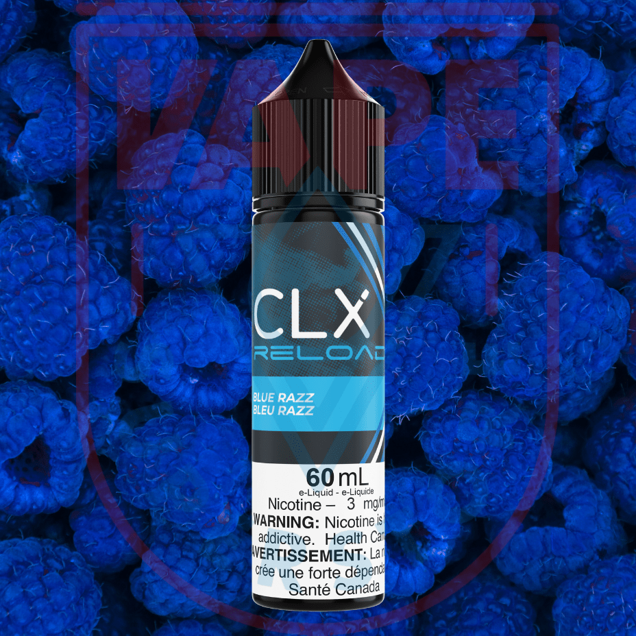 Blue Razz by CLX Reload E-liquid Steinbach Vape SuperStore and Bong Shop Manitoba Canada