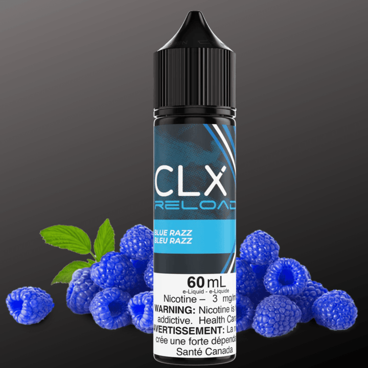 Blue Razz by CLX Reload E-liquid Steinbach Vape SuperStore and Bong Shop Manitoba Canada