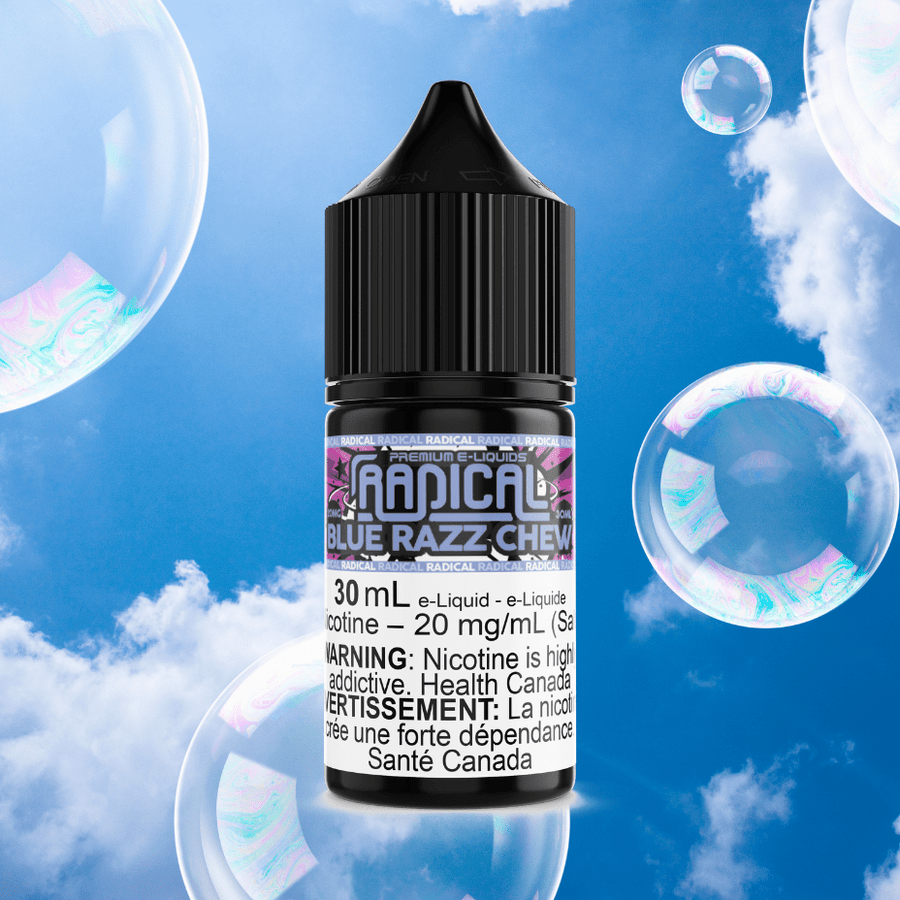 Blue Razz Chew Salt Nic by Radical E-liquid Steinbach Vape SuperStore and Bong Shop Manitoba Canada