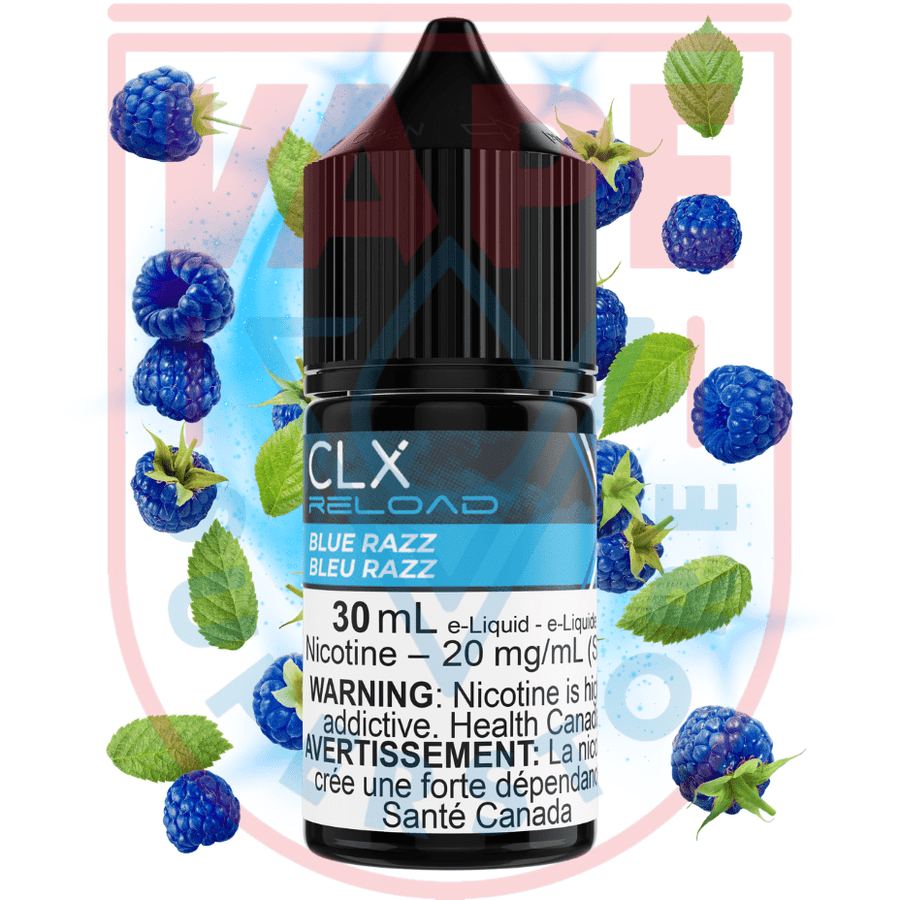 Blue Razz Salt by CLX Reload E-Liquid Steinbach Vape SuperStore and Bong Shop Manitoba Canada
