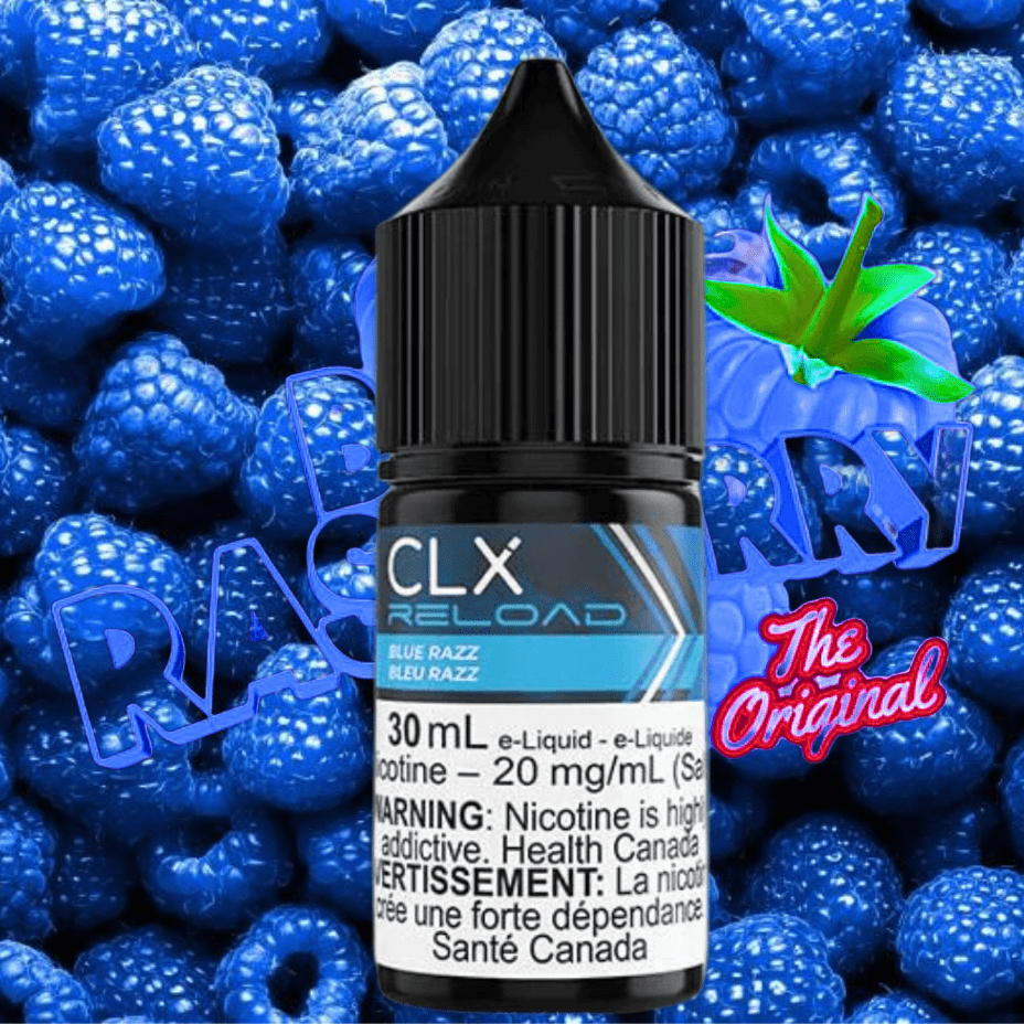 Blue Razz Salt by CLX Reload E-Liquid Steinbach Vape SuperStore and Bong Shop Manitoba Canada