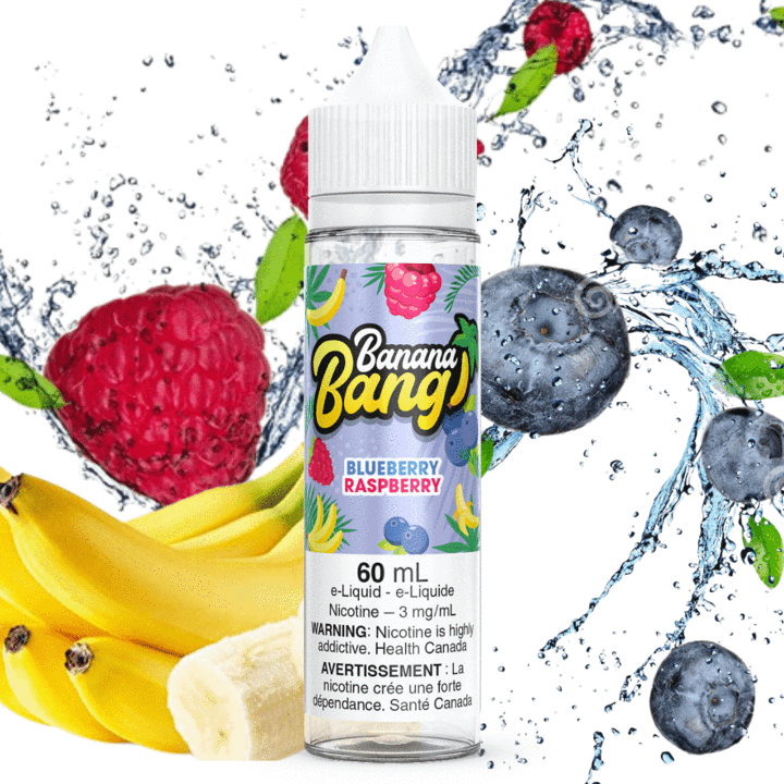 Blueberry Raspberry by Banana Bang E-Liquid 3mg Steinbach Vape SuperStore and Bong Shop Manitoba Canada