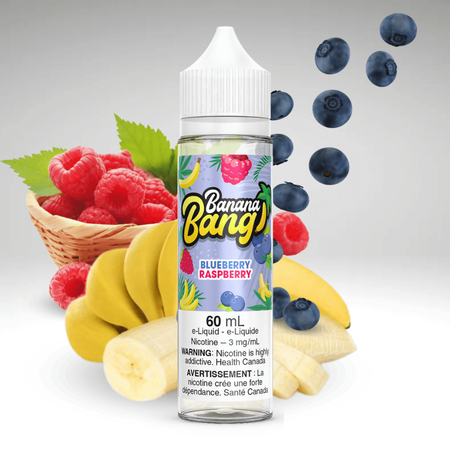 Blueberry Raspberry by Banana Bang E-Liquid Steinbach Vape SuperStore and Bong Shop Manitoba Canada