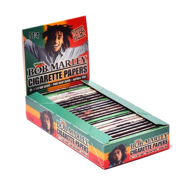 Bob Marley Hemp Rolling Papers 1 1/4 Size Steinbach Vape SuperStore and Bong Shop Manitoba Canada