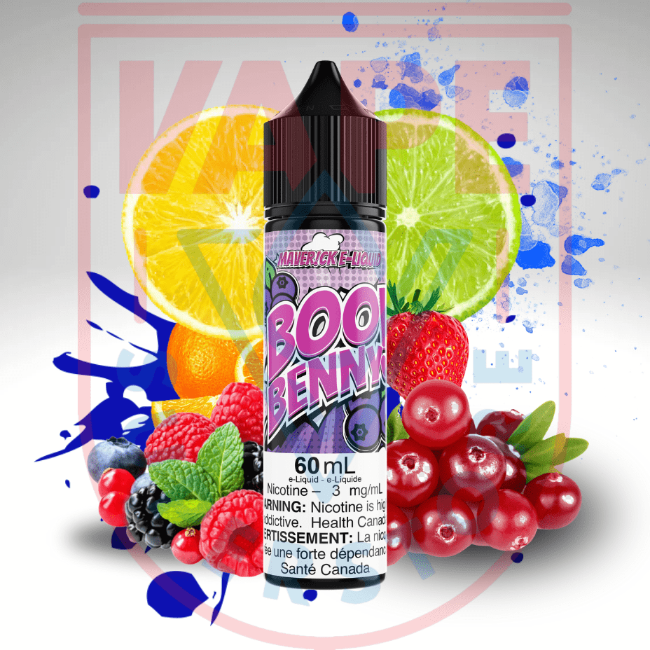 Boo Benny by Maverick E-Liquid Steinbach Vape SuperStore and Bong Shop Manitoba Canada