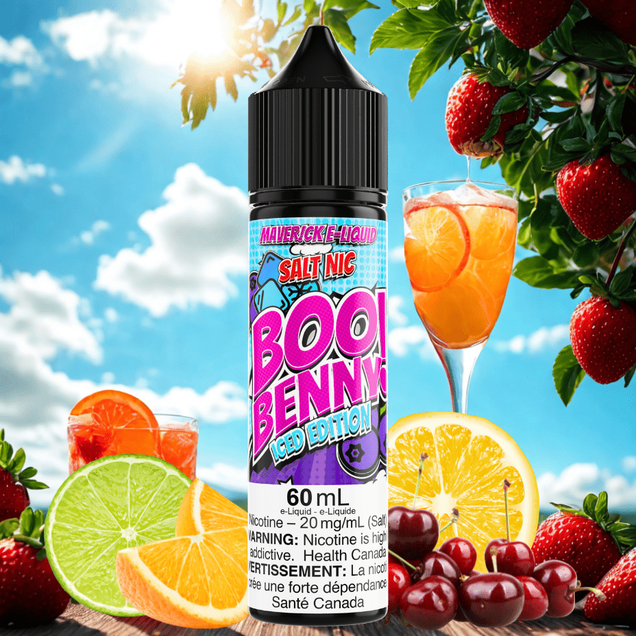Boo Benny Iced Salt by Maverick E-Liquid-60mL Steinbach Vape SuperStore and Bong Shop Manitoba Canada