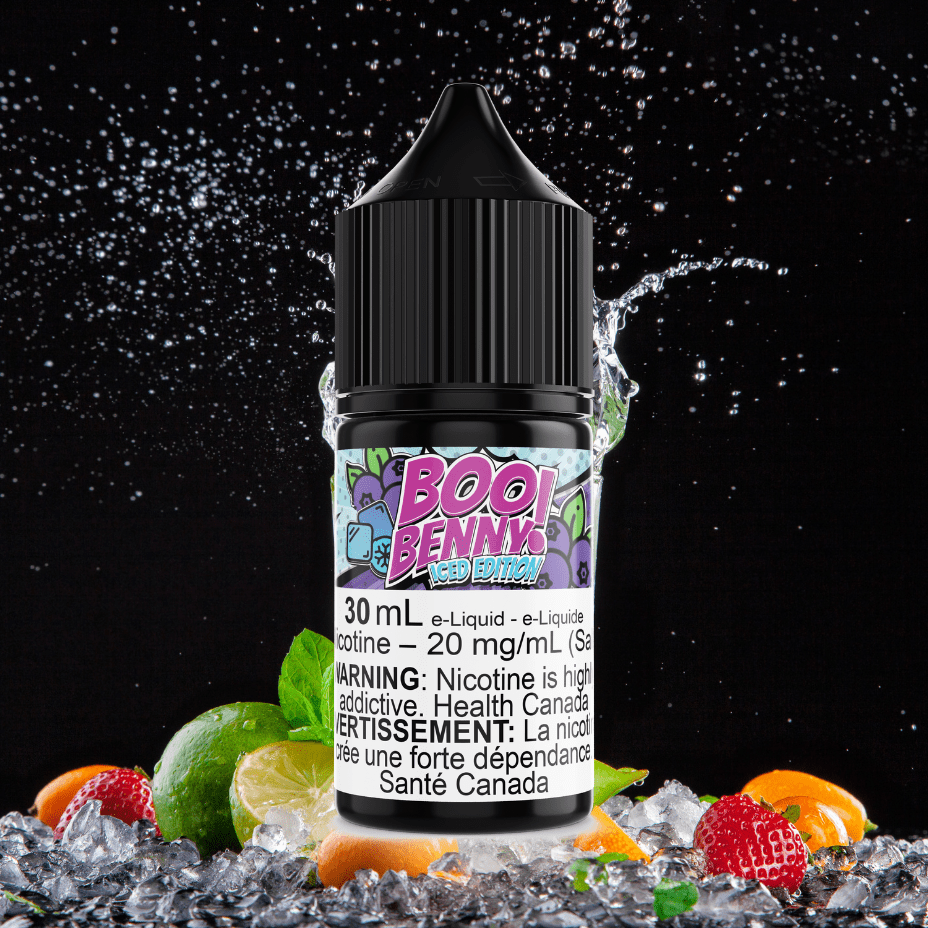 Boo Benny Iced Salt by Maverick E-Liquid Steinbach Vape SuperStore and Bong Shop Manitoba Canada