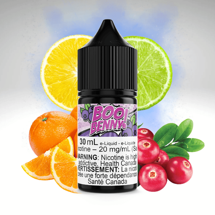 Boo Benny Salt by Maverick E-Liquid Steinbach Vape SuperStore and Bong Shop Manitoba Canada