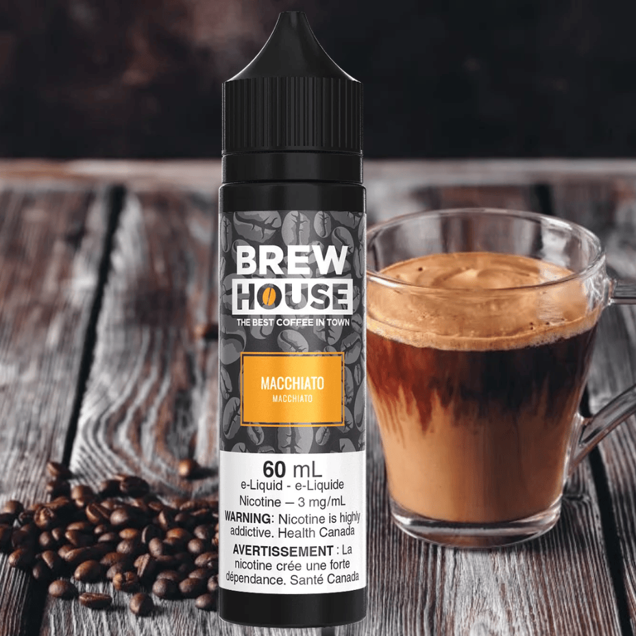 Brew House Macchiato Freebase-60ml Steinbach Vape SuperStore and Bong Shop Manitoba Canada