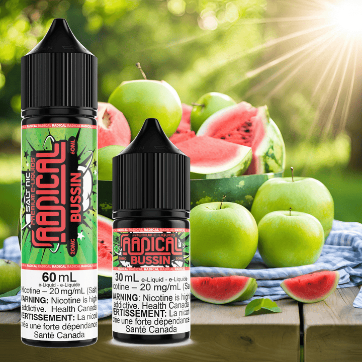 Bussin Salt Nic by Radical E-liquid Steinbach Vape SuperStore and Bong Shop Manitoba Canada