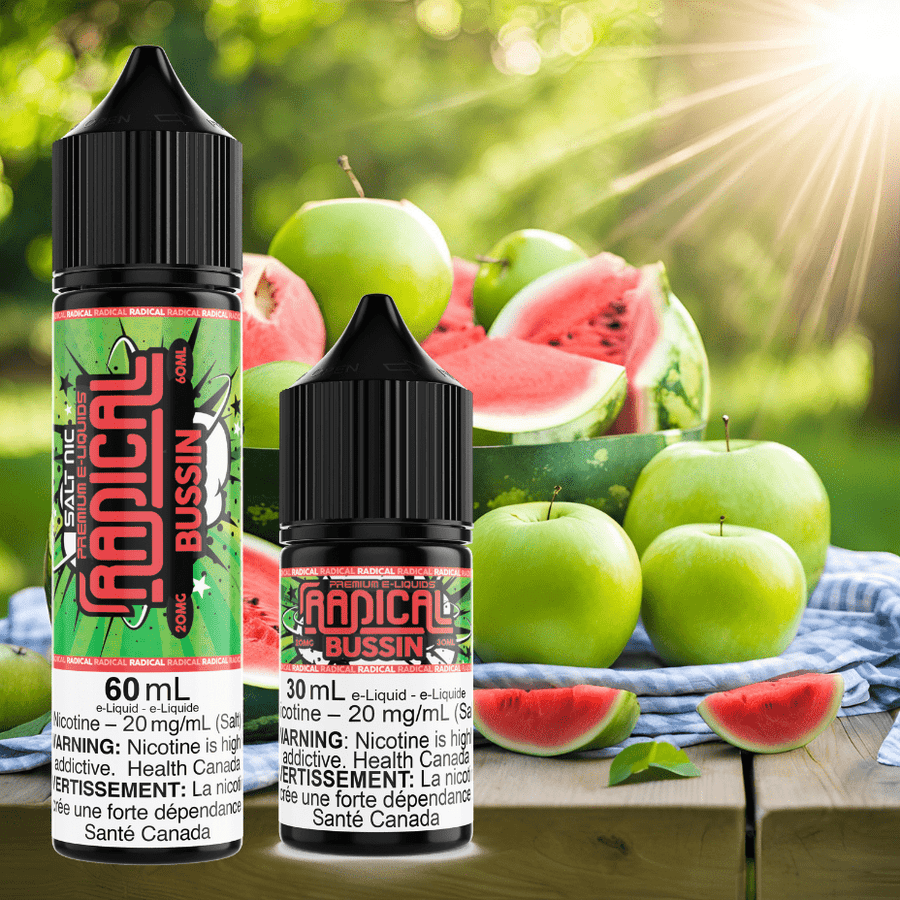 Bussin Salt Nic by Radical E-liquid Steinbach Vape SuperStore and Bong Shop Manitoba Canada