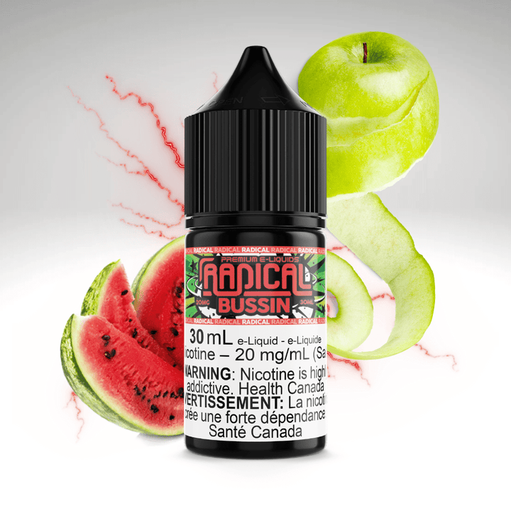 Bussin Salt Nic by Radical E-liquid Steinbach Vape SuperStore and Bong Shop Manitoba Canada