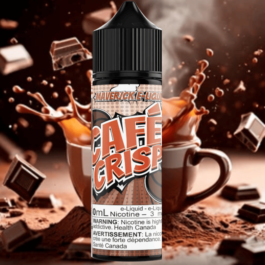 Cafe Crisp by Maverick E-Liquid 60ml / 3mg Steinbach Vape SuperStore and Bong Shop Manitoba Canada