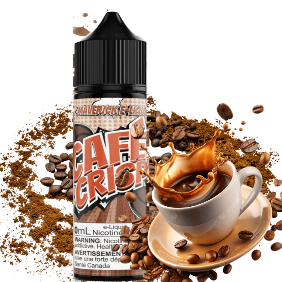 Cafe Crisp by Maverick E-Liquid 60ml / 3mg Steinbach Vape SuperStore and Bong Shop Manitoba Canada
