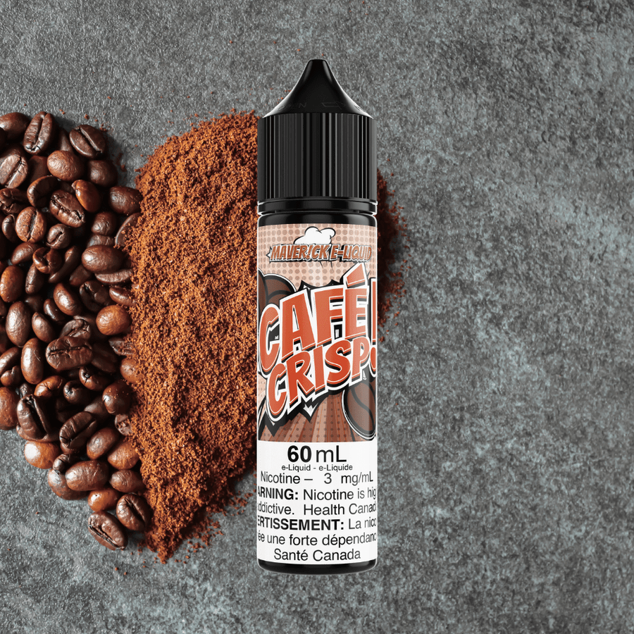 Cafe Crisp by Maverick E-Liquid Steinbach Vape SuperStore and Bong Shop Manitoba Canada