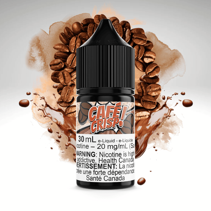 Cafe Crisp Salt by Maverick E-Liquid 30ml / 12mg Steinbach Vape SuperStore and Bong Shop Manitoba Canada