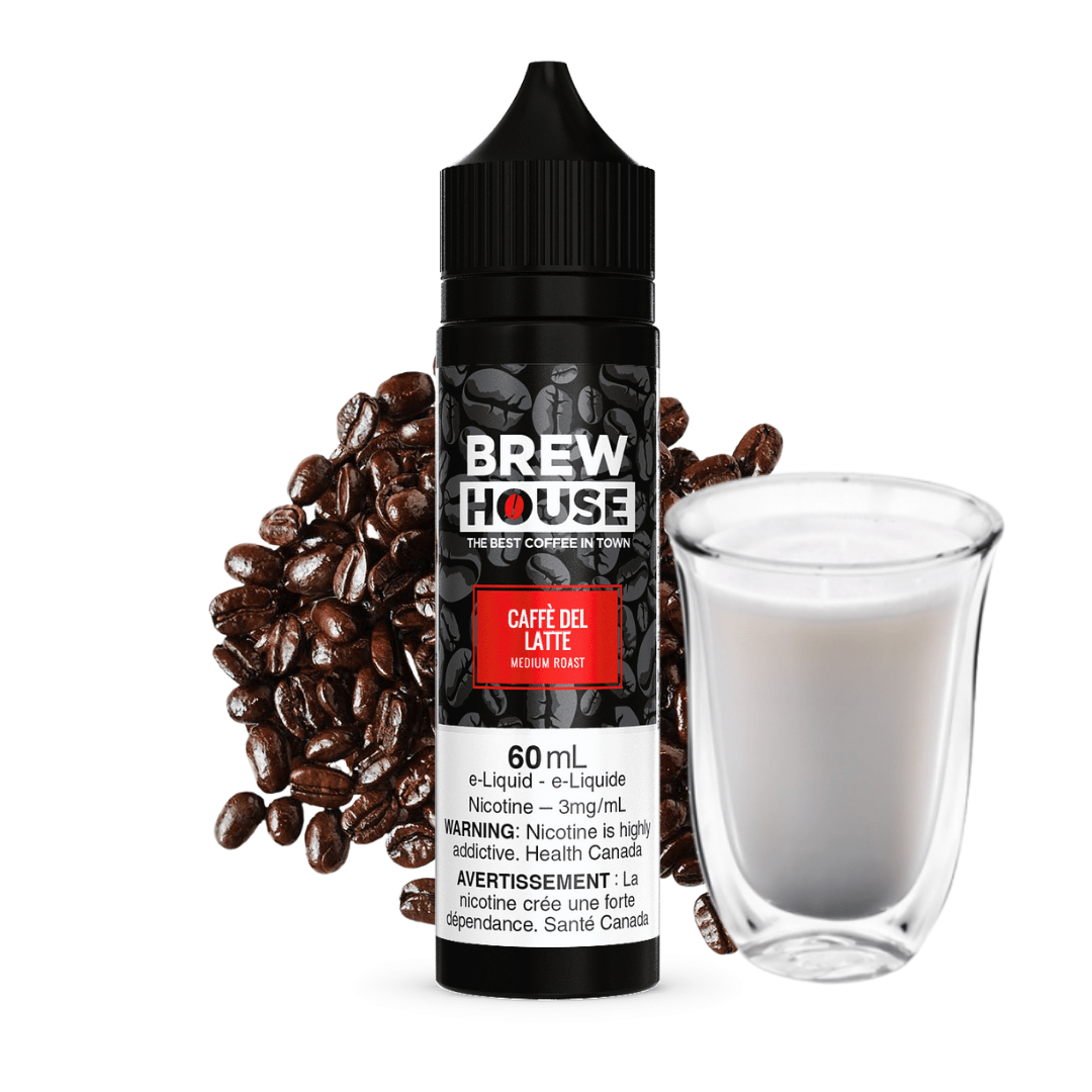 Caffe Del Latte by Brew House E-Liquid 60ml / 3mg Steinbach Vape SuperStore and Bong Shop Manitoba Canada