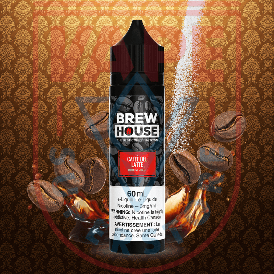 Caffe Del Latte by Brew House E-Liquid Steinbach Vape SuperStore and Bong Shop Manitoba Canada