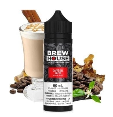 Caffe Del Latte by Brew House E-Liquid Steinbach Vape SuperStore and Bong Shop Manitoba Canada