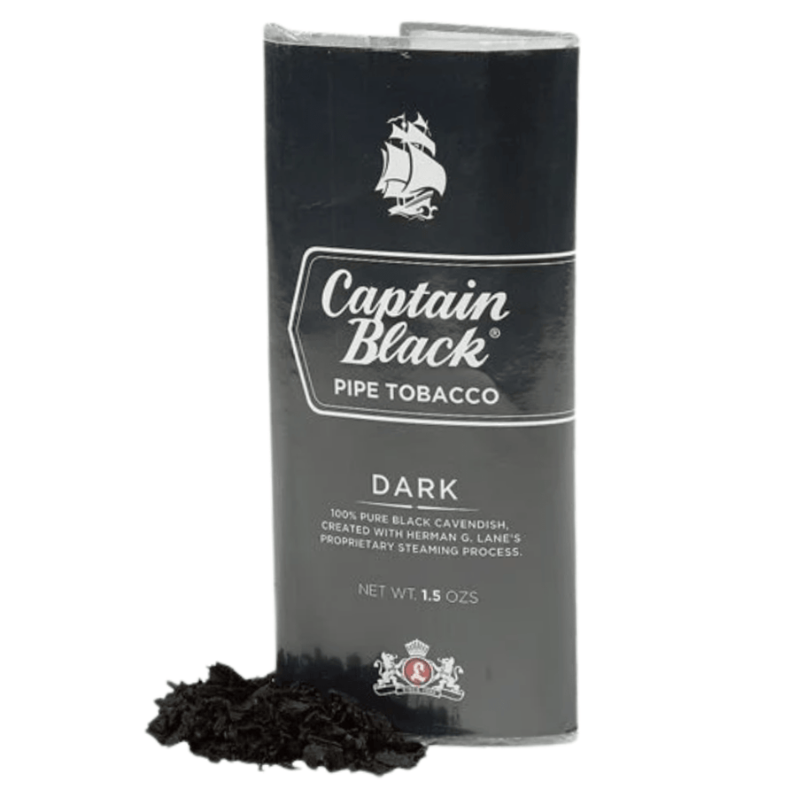 Captain Black Pipe Tobacco-Dark Blend Steinbach Vape SuperStore and Bong Shop Manitoba Canada