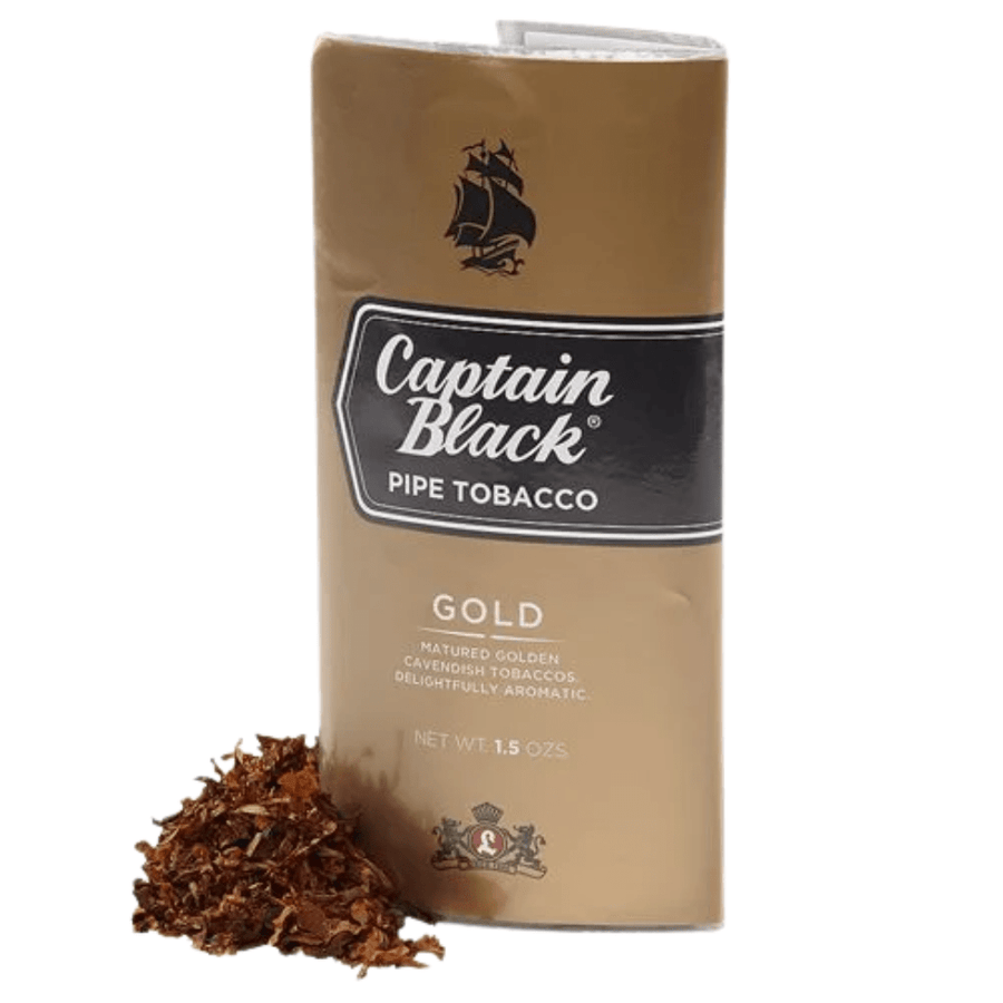 Captain Black Pipe Tobacco-Gold Blend Steinbach Vape SuperStore and Bong Shop Manitoba Canada