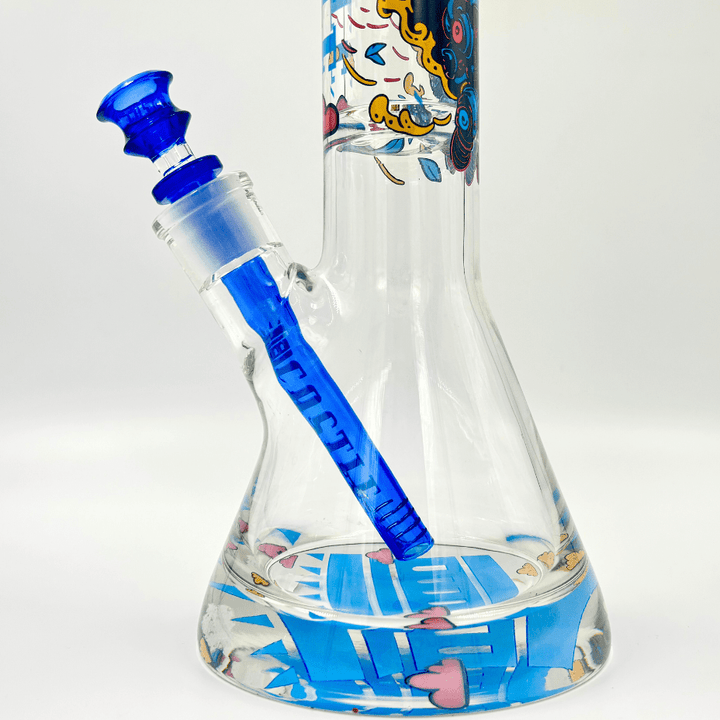 Castle Glassworks 15mm Robot Beaker 14" 14 in / 15mm Base/ 9mm Tube Steinbach Vape SuperStore and Bong Shop Manitoba Canada