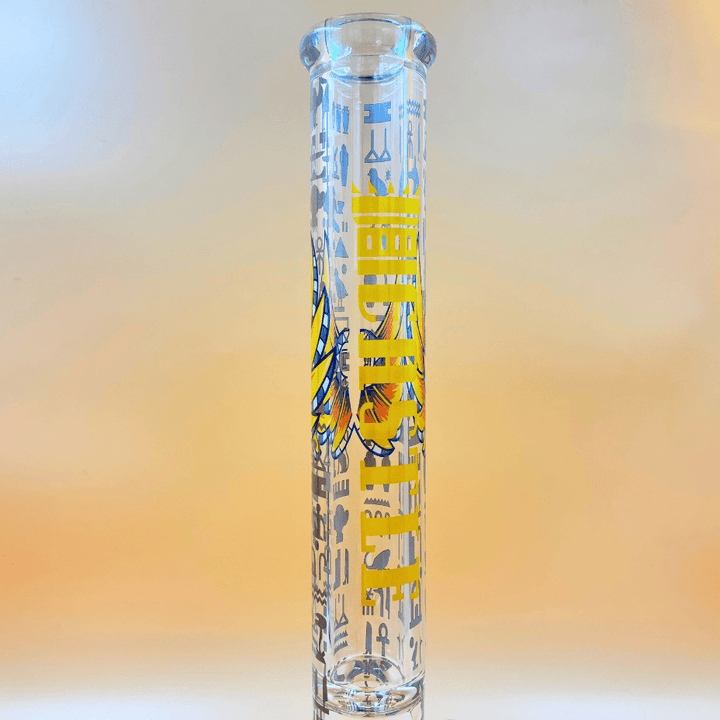Castle Glassworks 9mm Anubis Beaker 18" Steinbach Vape SuperStore and Bong Shop Manitoba Canada