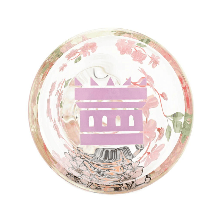 Castle Glassworks 9mm Cherry Blossom Beaker Bong-16" 16" / 9mm w/ 12mm Base Steinbach Vape SuperStore and Bong Shop Manitoba Canada