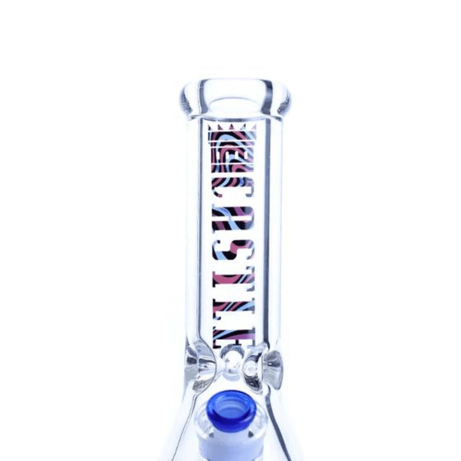 Castle Glassworks 9mm Waves Beaker Bong-12" 12" Steinbach Vape SuperStore and Bong Shop Manitoba Canada