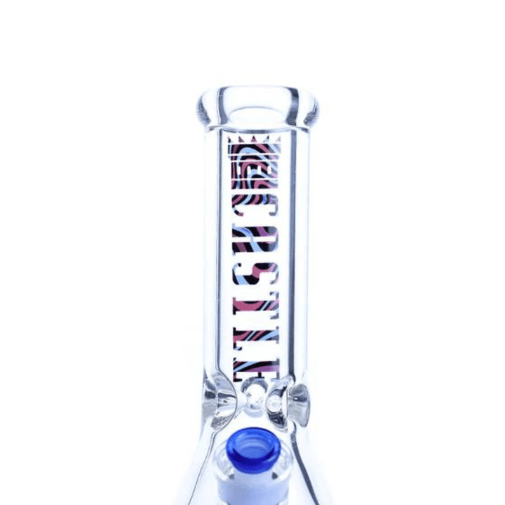 Castle Glassworks 9mm Waves Beaker Bong-12" 12" Steinbach Vape SuperStore and Bong Shop Manitoba Canada