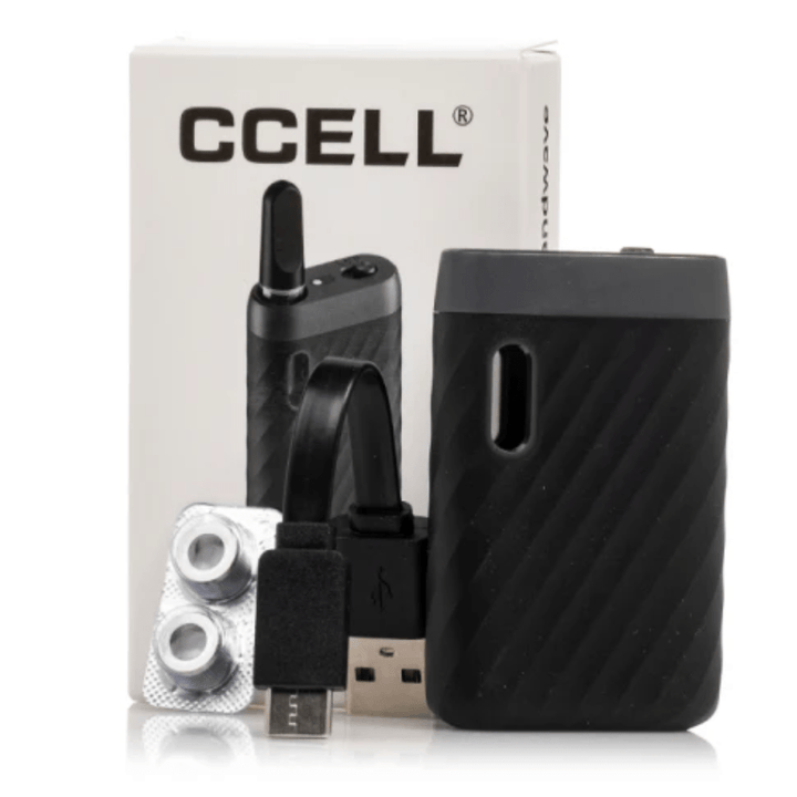Ccell CCELL Sandwave Variable Voltage 510 Battery 400mAh / Midnight Black CCELL Sandwave Variable Voltage 510 Battery-Steinbach Vape SuperStore