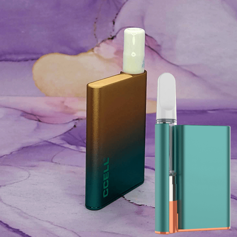 Ccell Palm Pro 510 Thread Battery 500mAh / Teal Rainbow Steinbach Vape SuperStore and Bong Shop Manitoba Canada