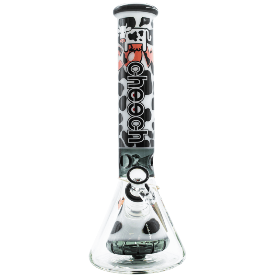 Cheech Glass 7mm Cow Beaker 15" Steinbach Vape SuperStore and Bong Shop Manitoba Canada