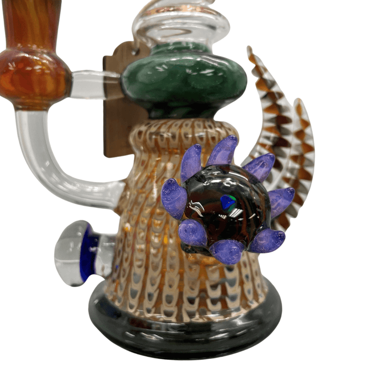 Cheech Glass 7mm Multi-Color Horn Rig-8" Steinbach Vape SuperStore and Bong Shop Manitoba Canada