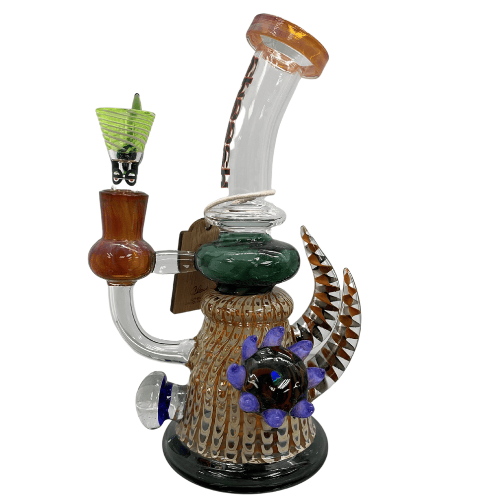 Cheech Glass 7mm Multi-Color Horn Rig-8" Steinbach Vape SuperStore and Bong Shop Manitoba Canada