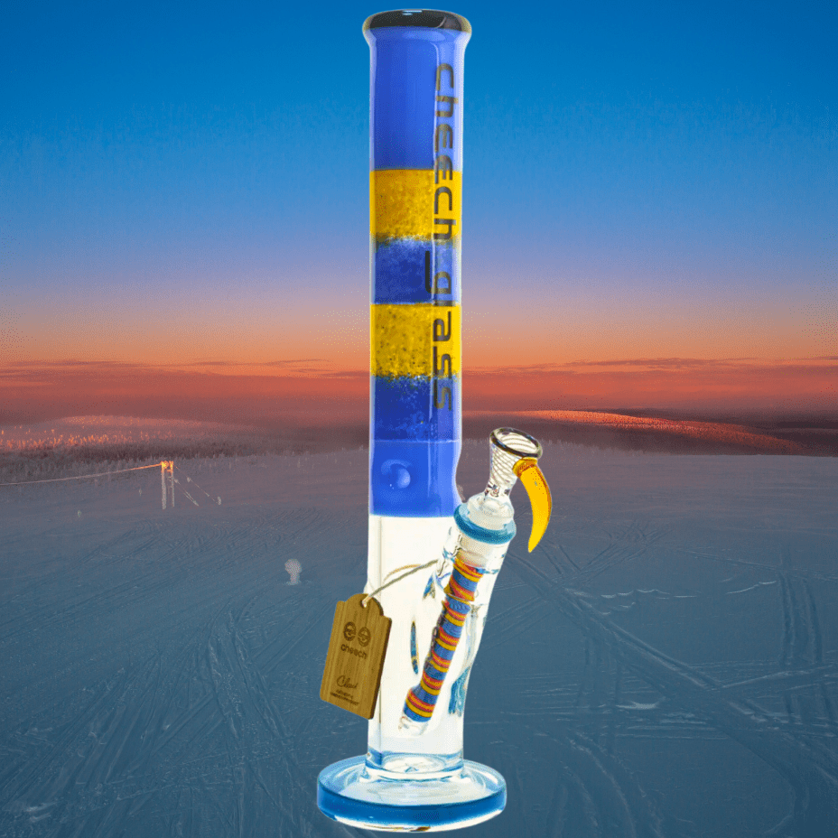 Cheech Glass Multi-Color Sand Straight Tube 17" 17" / 7mm Steinbach Vape SuperStore and Bong Shop Manitoba Canada