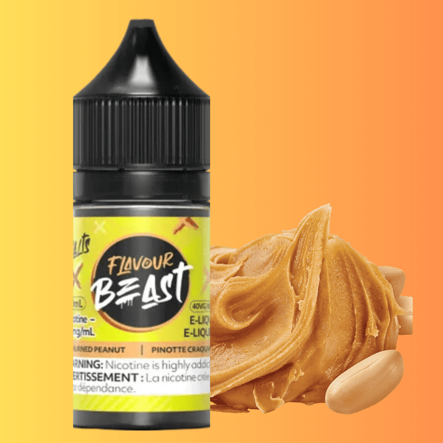 Churned Peanut by Flavour Beast Salts 30ml / 20mg Steinbach Vape SuperStore and Bong Shop Manitoba Canada