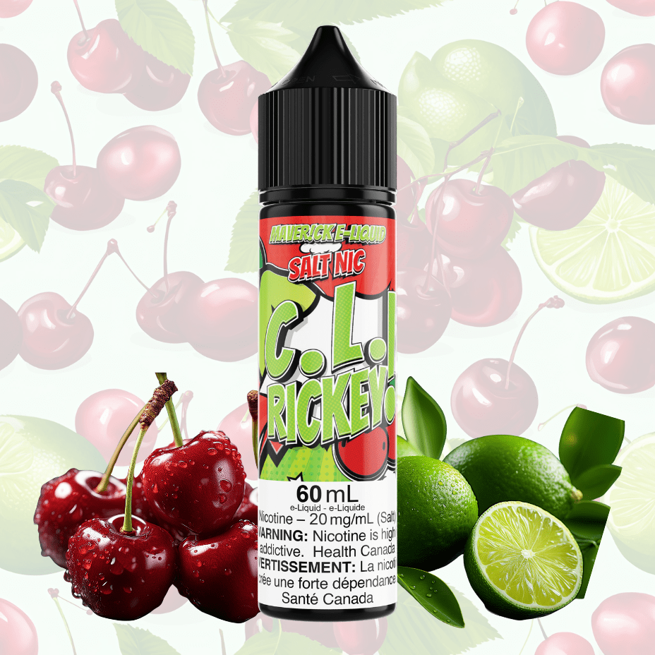 CL Rickey Salt by Maverick E-Liquid 60ml / 20mg Steinbach Vape SuperStore and Bong Shop Manitoba Canada