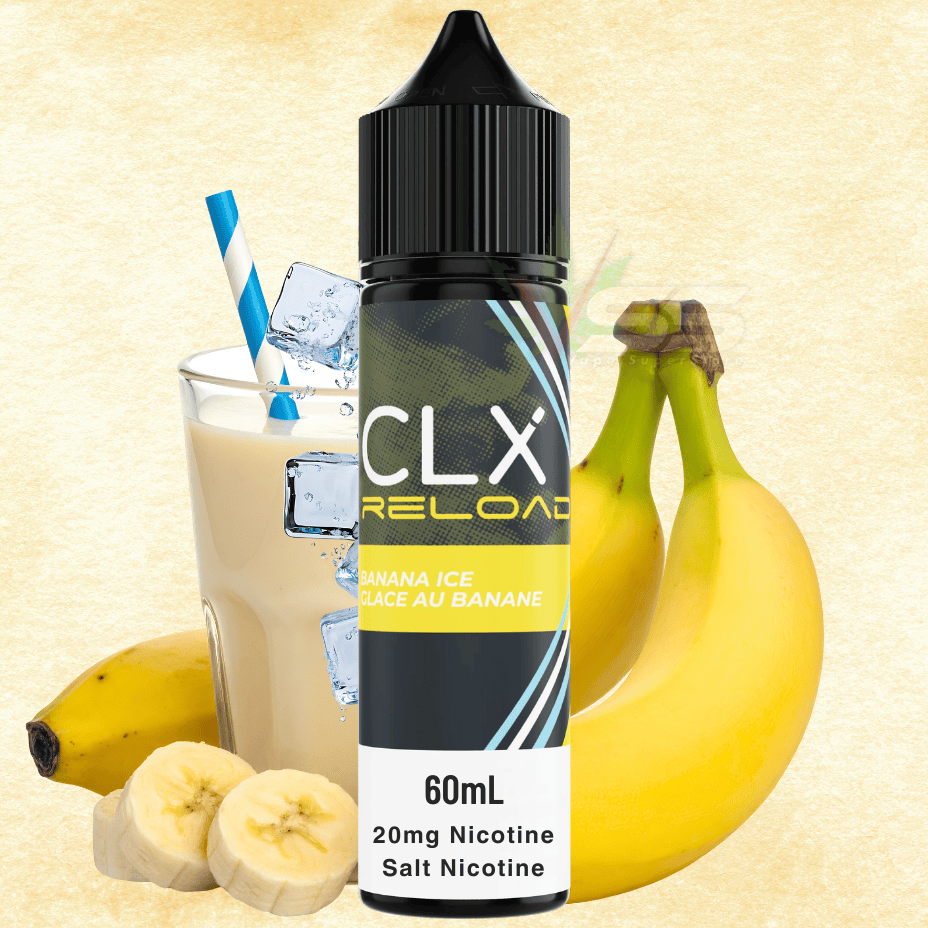 CLX Reload 60ml Salt-Banana Ice Steinbach Vape SuperStore and Bong Shop Manitoba Canada