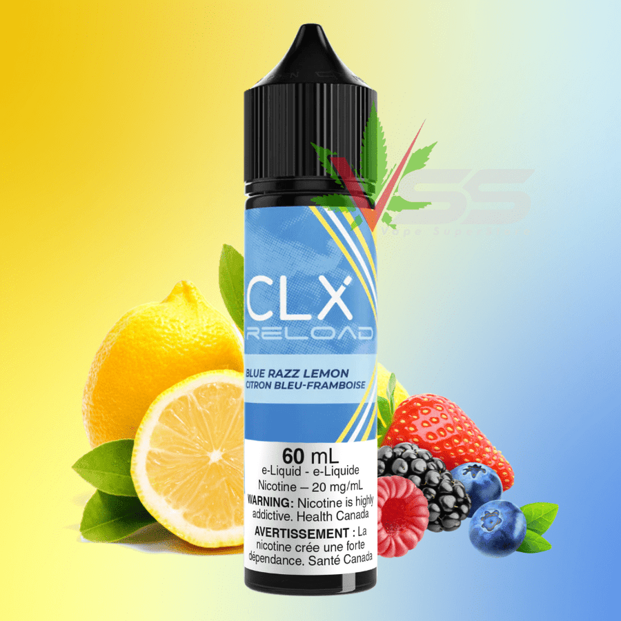 CLX Reload 60ml Salt-Blue Razz Lemon 60ml / 20mg Steinbach Vape SuperStore and Bong Shop Manitoba Canada