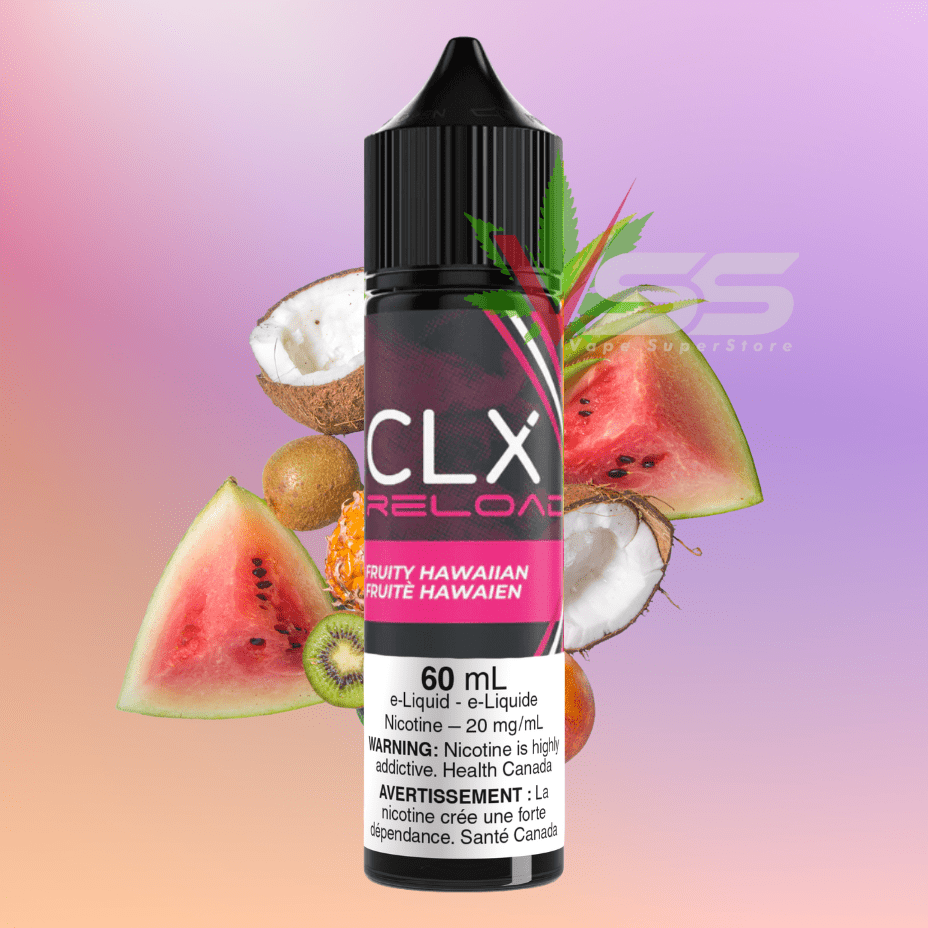 CLX Reload 60ml Salt-Fruity Hawaiian 60ml / 20mg Steinbach Vape SuperStore and Bong Shop Manitoba Canada