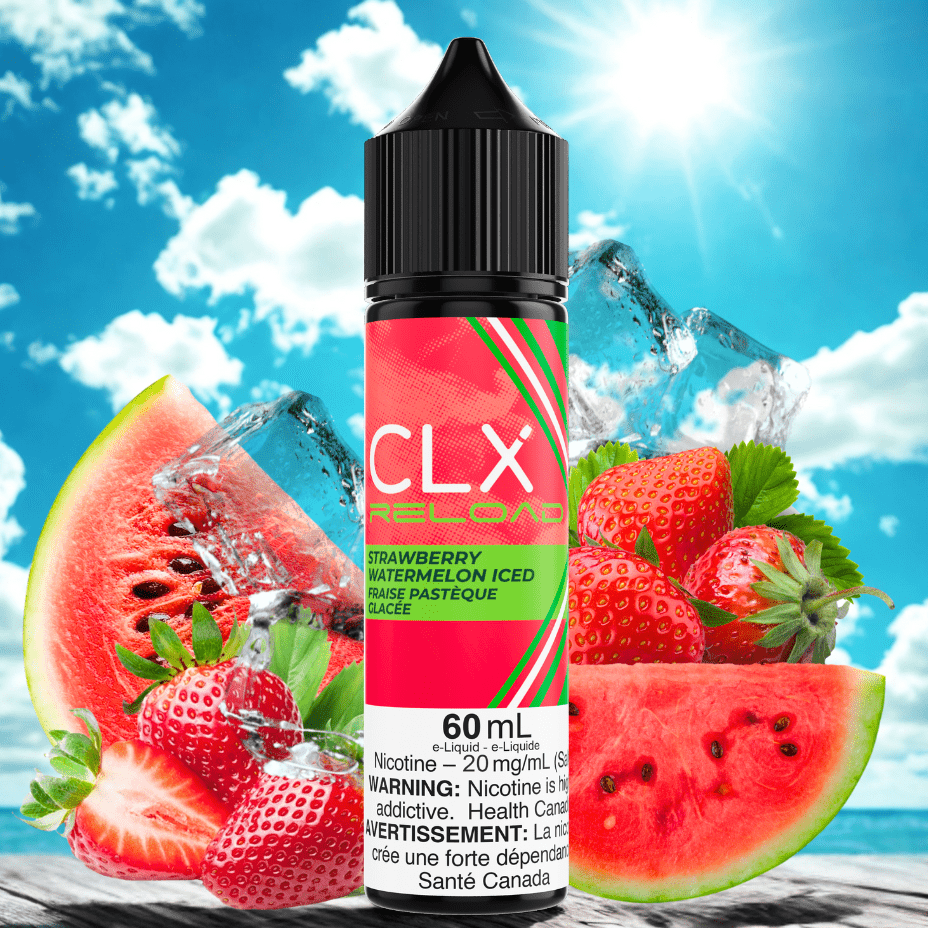 CLX Reload 60ml Salt-Strawberry Watermelon Ice 60ml / 20mg Steinbach Vape SuperStore and Bong Shop Manitoba Canada