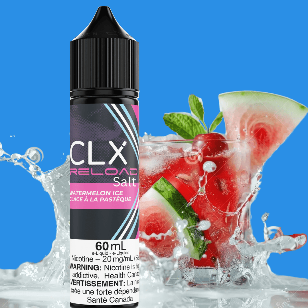 CLX Reload 60ml Salt-Watermelon Ice 60ml / 20mg Steinbach Vape SuperStore and Bong Shop Manitoba Canada