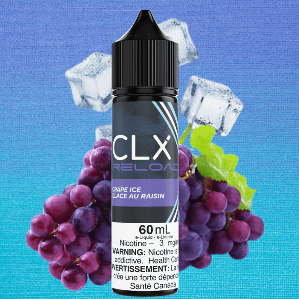 CLX Reload Grape Ice by CLX Reload E-liquid Grape Ice by CLX Reload E-liquid-Steinbach Vape SuperStore Manitoba