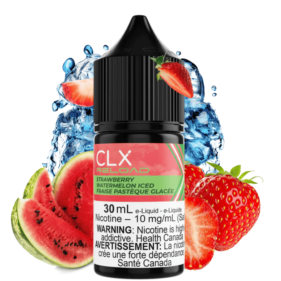 CLX Reload Salts-Strawberry Watermelon Iced 30ml / 10mg Steinbach Vape SuperStore and Bong Shop Manitoba Canada