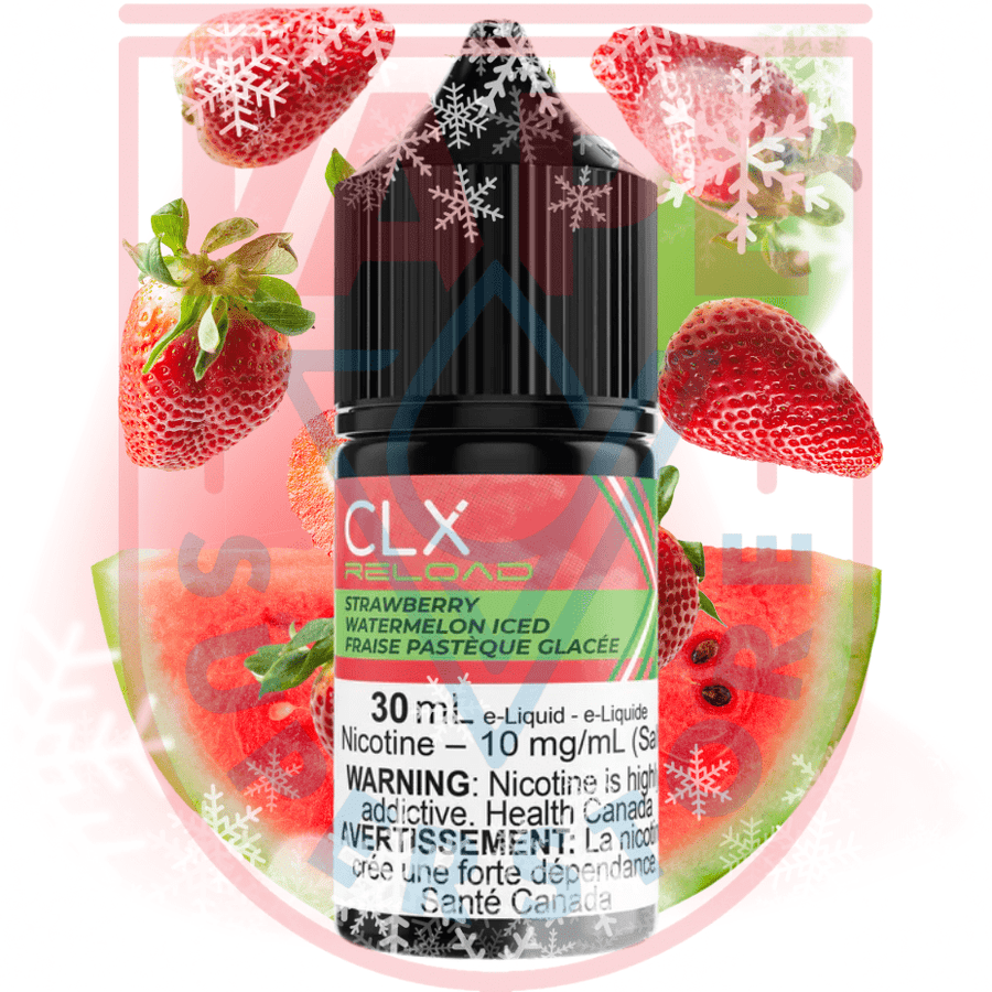 CLX Reload Salts-Strawberry Watermelon Iced Steinbach Vape SuperStore and Bong Shop Manitoba Canada