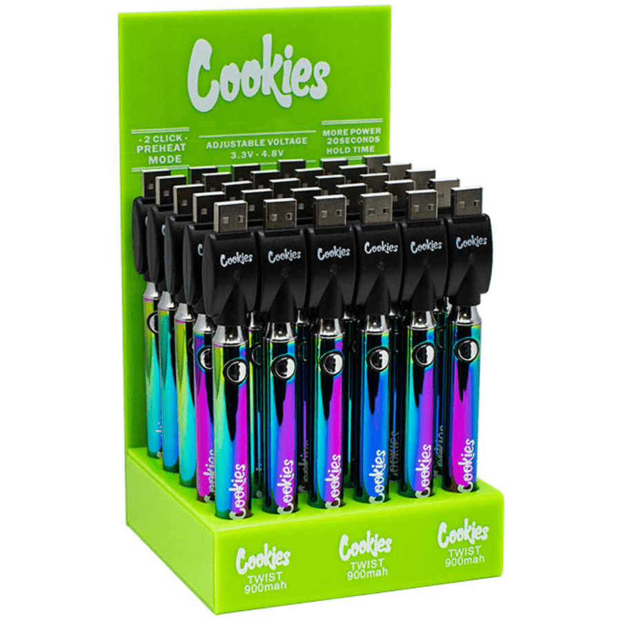 Cookies Slim Twist 510 Battery 350 mAh Steinbach Vape SuperStore and Bong Shop Manitoba Canada