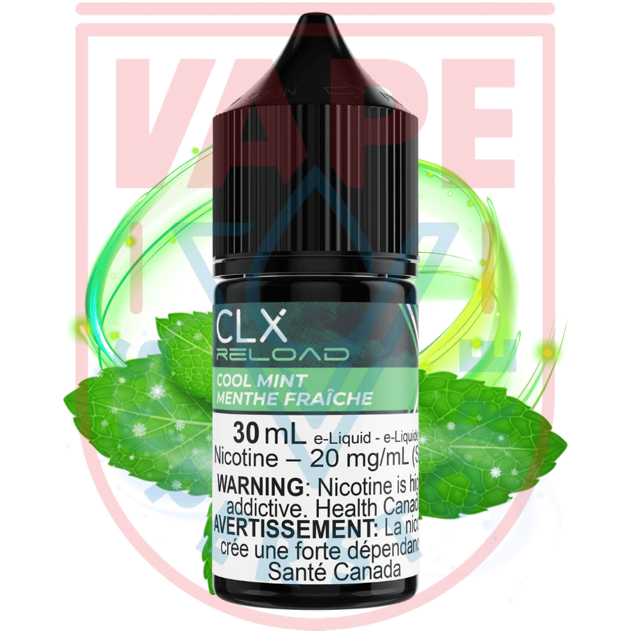 Cool Mint Salt by CLX Reload E-Liquid Steinbach Vape SuperStore and Bong Shop Manitoba Canada