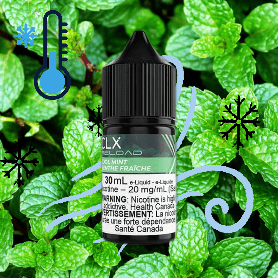 Cool Mint Salt by CLX Reload E-Liquid Steinbach Vape SuperStore and Bong Shop Manitoba Canada